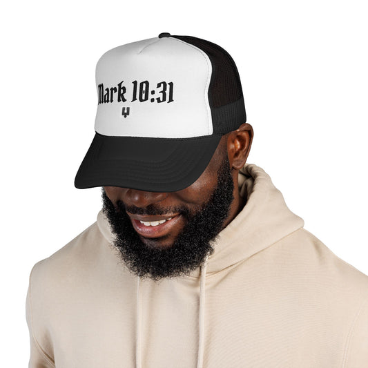 Mark 10:31 Underrated Trucker Cap-Unisex