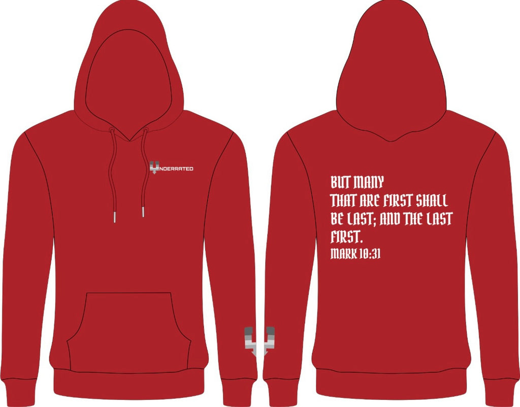 Underrated Mark 10:31 Cotton Fleece Hoodie