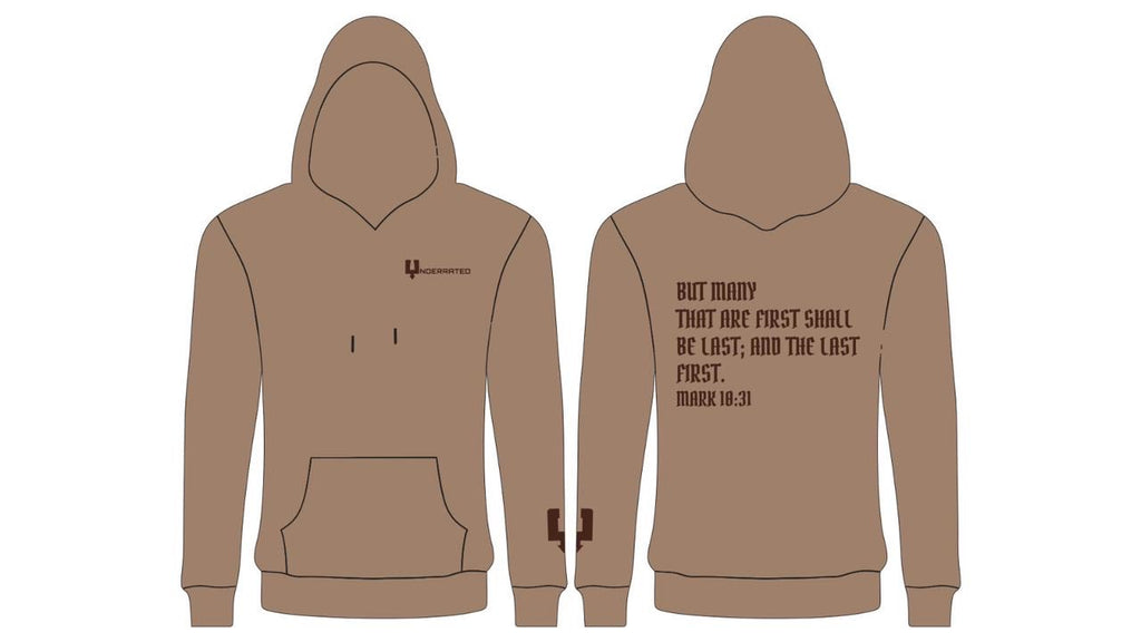 Underrated Mark 10:31 Cotton Fleece Hoodie