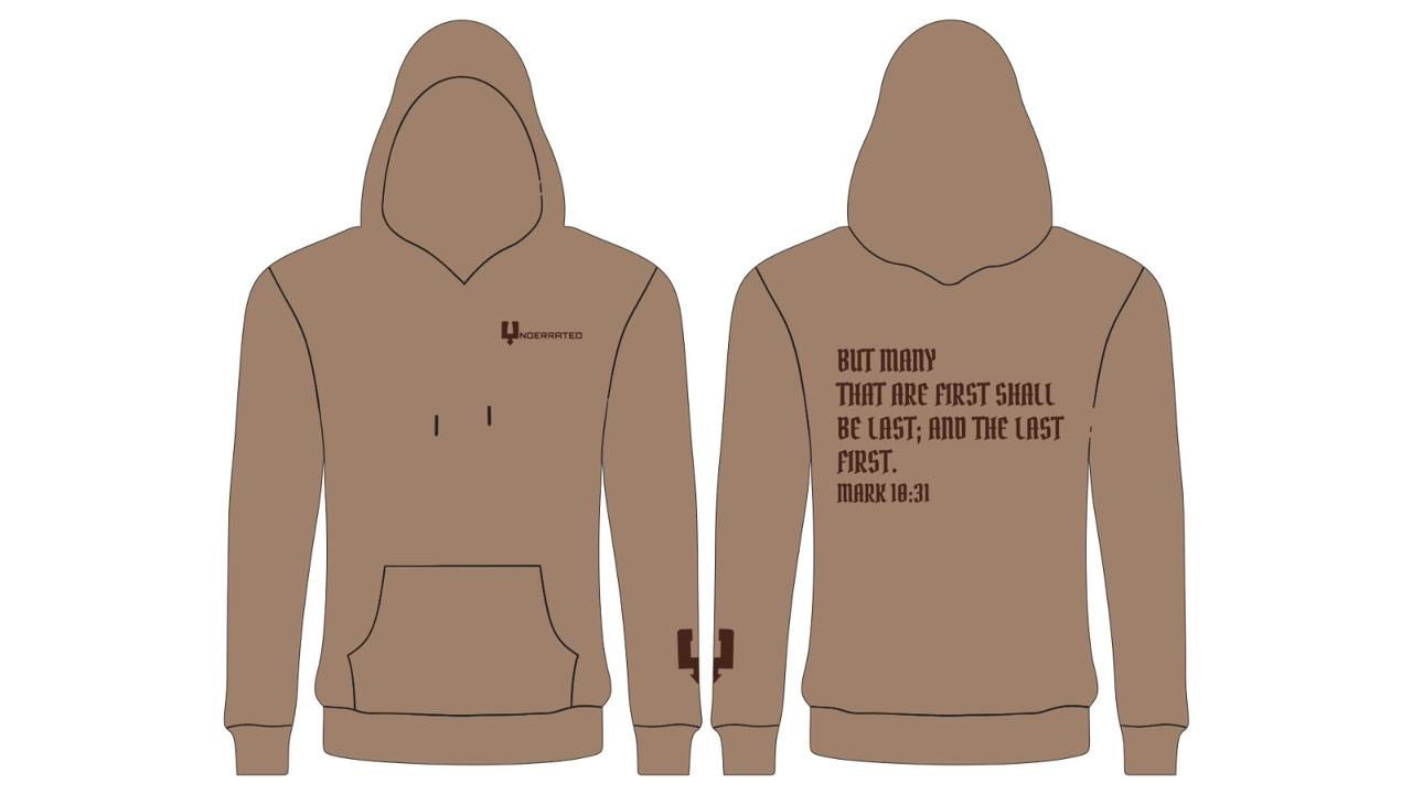 Underrated Mark 10:31 Cotton Fleece Hoodie