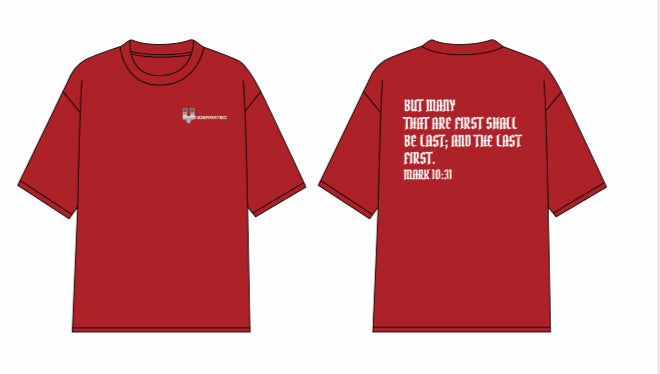 Underrated Mark 10:31 Vintage Oversized Tee