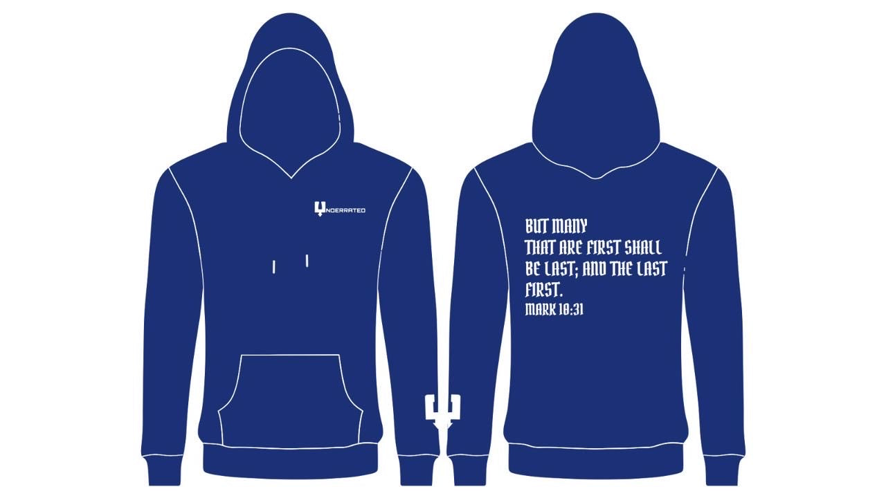 Underrated Mark 10:31 Cotton Fleece Hoodie
