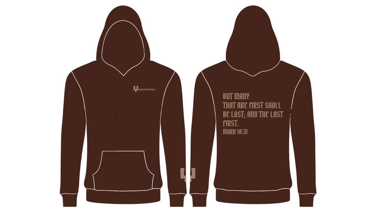 Underrated Mark 10:31 Cotton Fleece Hoodie