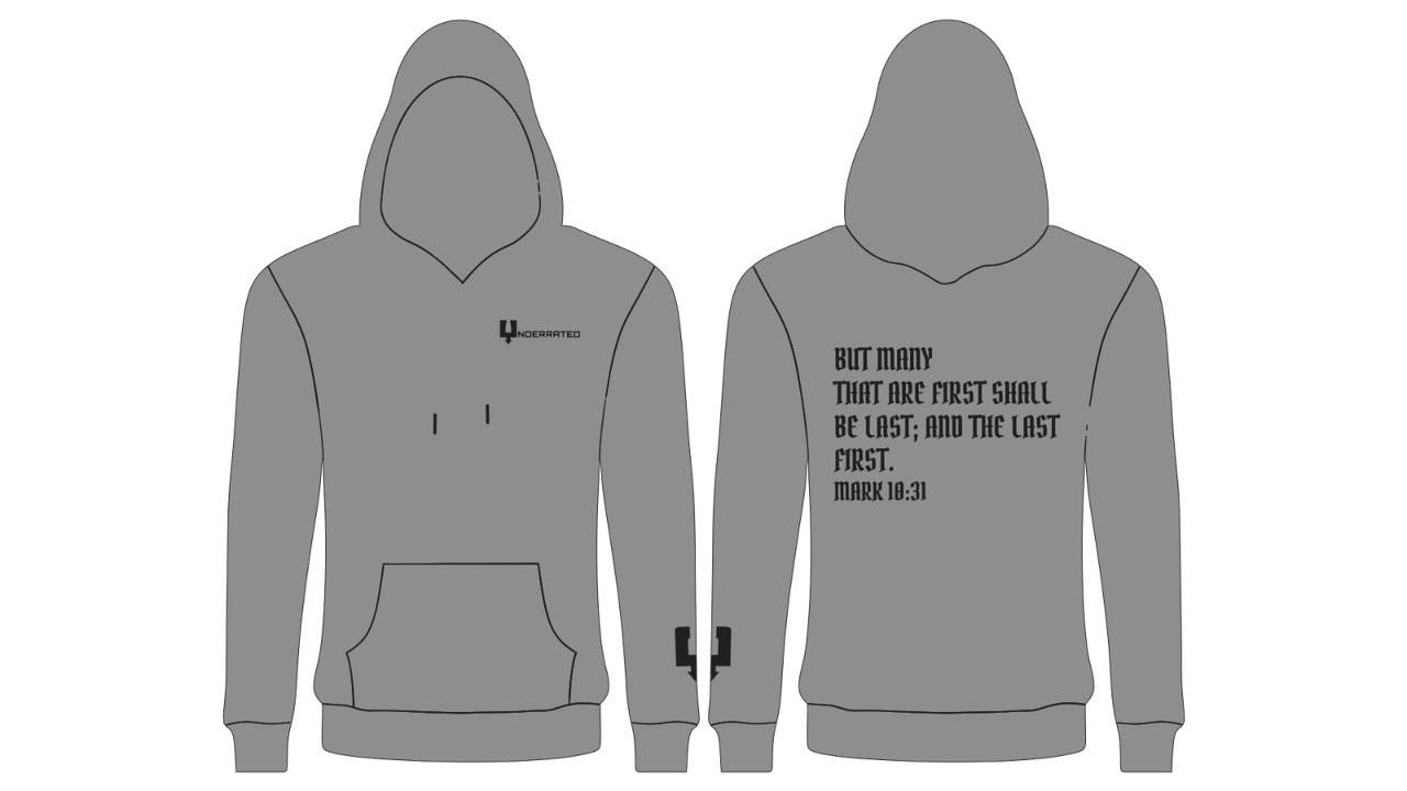 Underrated Mark 10:31 Cotton Fleece Hoodie