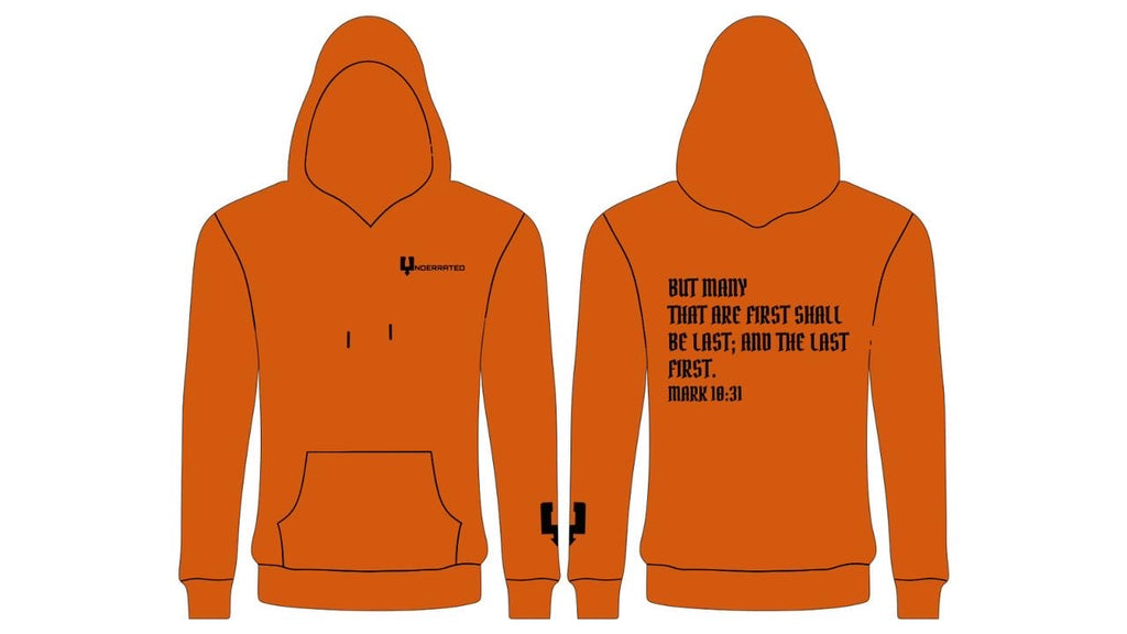 Underrated Mark 10:31 Cotton Fleece Hoodie