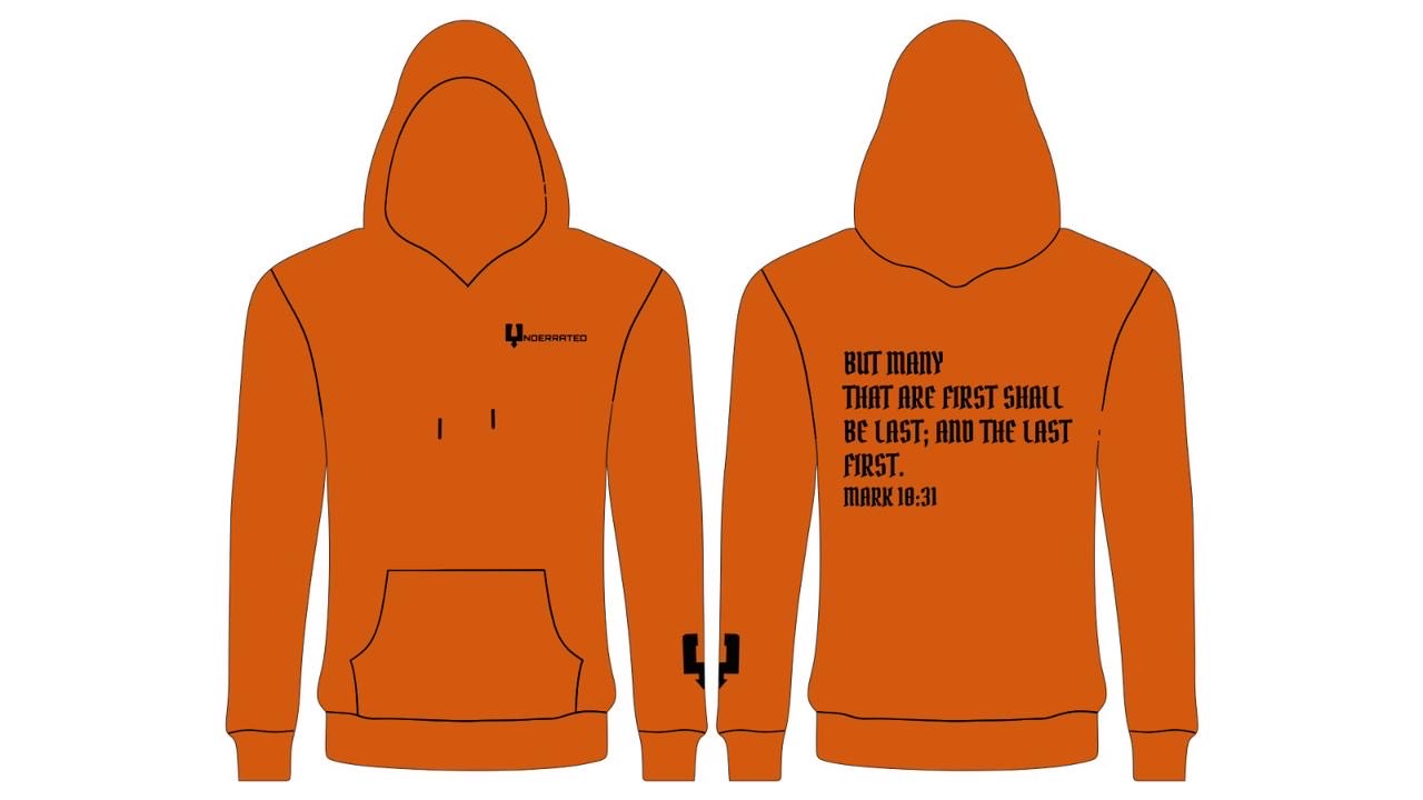 Underrated Mark 10:31 Cotton Fleece Hoodie